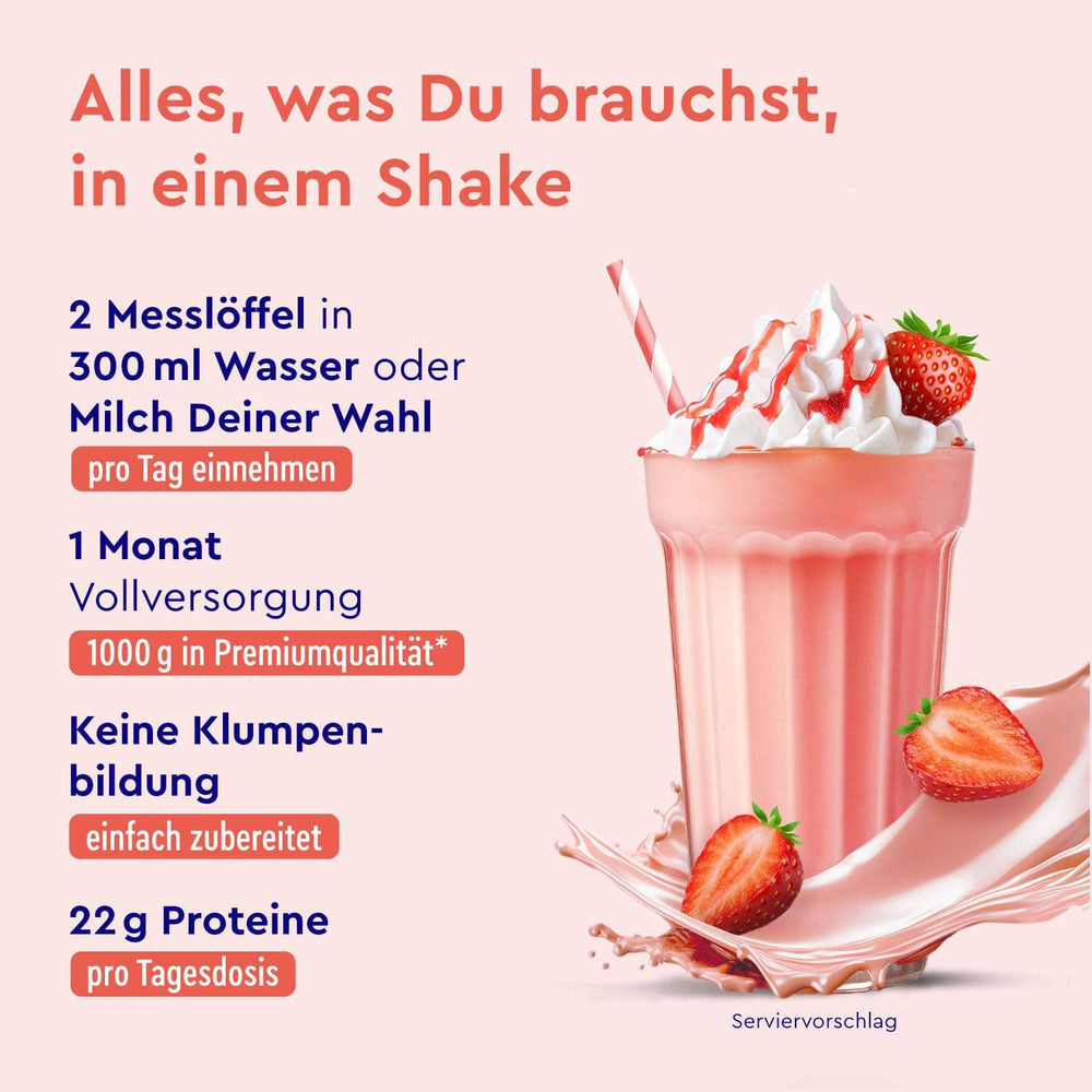 Proteinpulver Erdbeere Einnahme