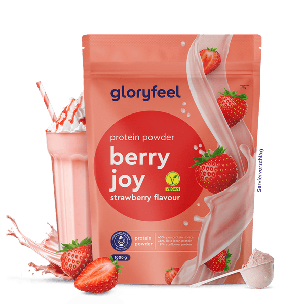 Proteinpulver Erdbeere
