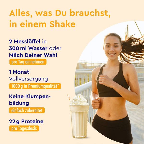 Proteinpulver Vanille Einnahme
