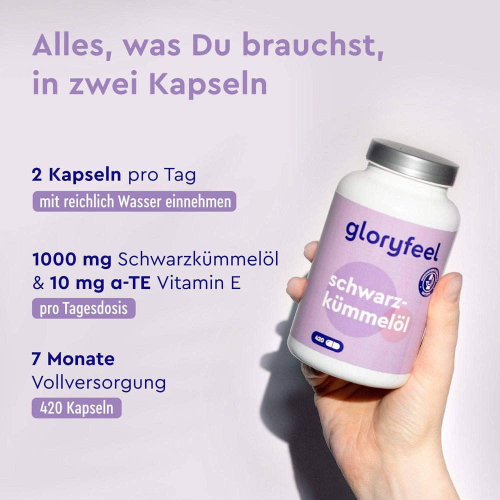Schwarzkümmelöl Kapseln Einnahme