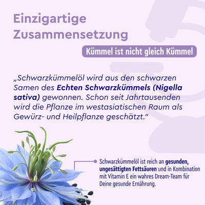 Schwarzkümmelöl Kapseln Zusammensetzung