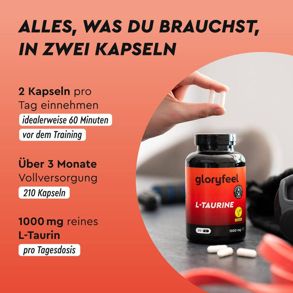 Taurin Kapseln Einnahme