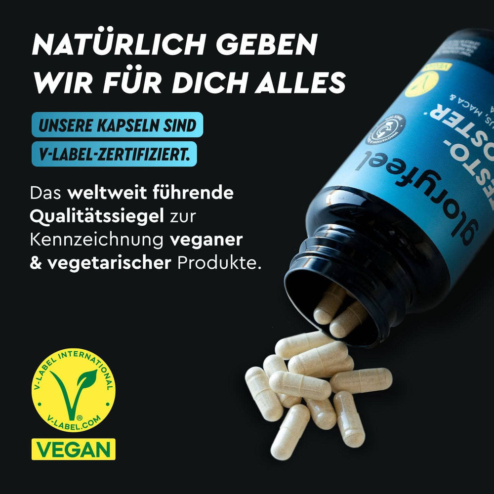 Testosteron Booster Kapseln Vegan