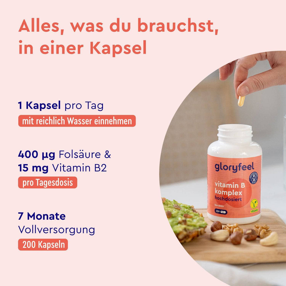 Vitamin B Komplex Forte Einnahme