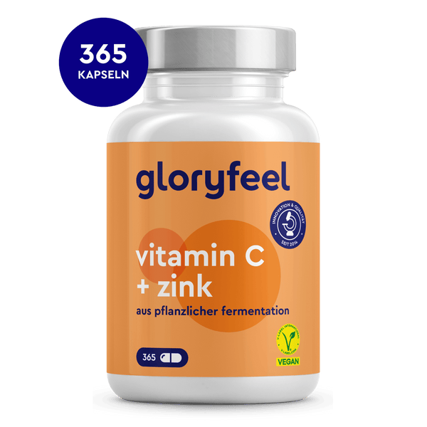 Vitamin C + Zink 365 Kapseln