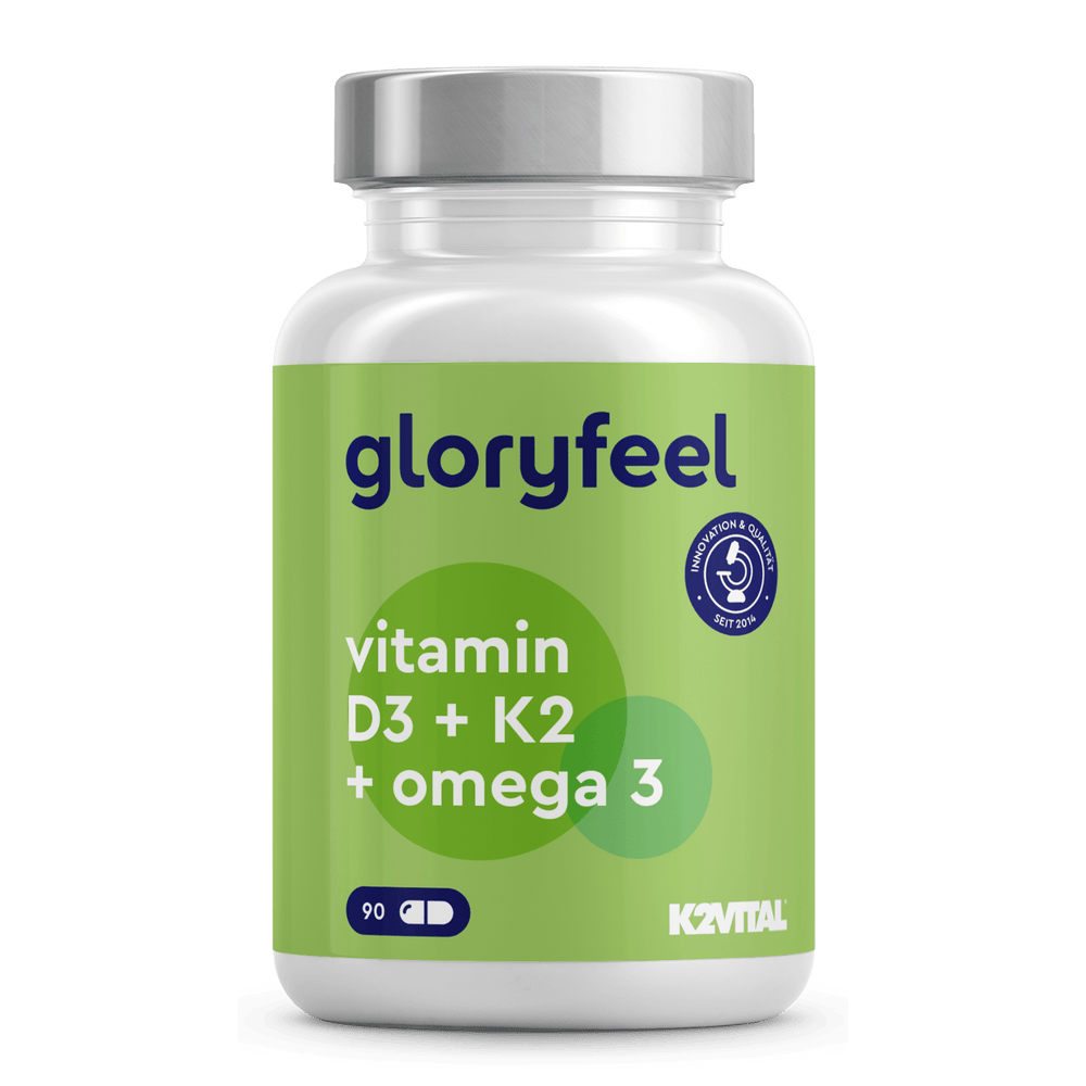 Vitamin D3 K2 &amp; Omega 3 Kapseln