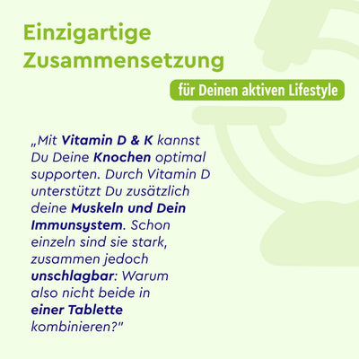 Vitamin D3 K2 Tabletten Zusammensetzung
