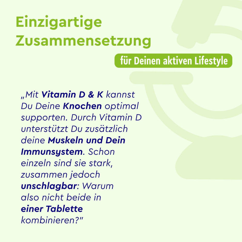 Vitamin D3 K2 Tabletten Zusammensetzung