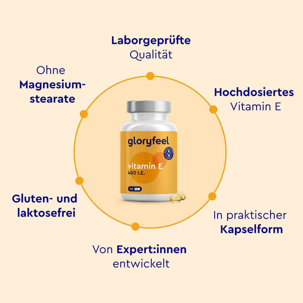 Vitamin E Kapseln Eigenschaften