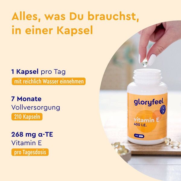 Vitamin E Kapseln Einnahme