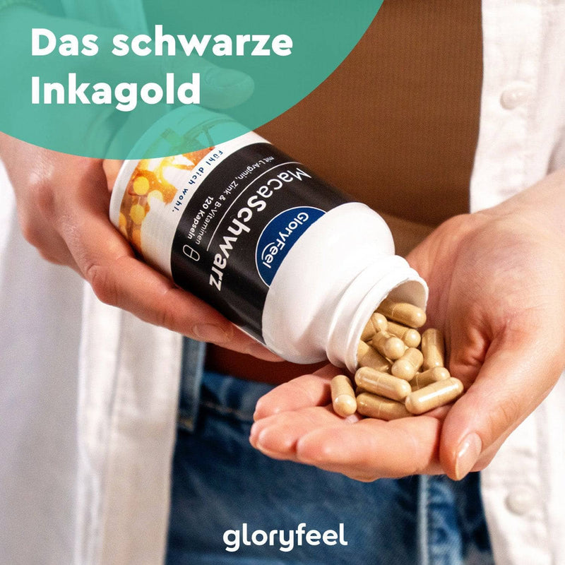 Schwarze Maca Kapseln