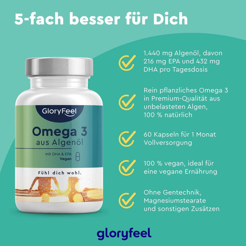 Omega 3 Kapseln vegan