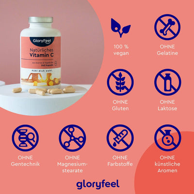 Natürliches Vitamin C Kapseln