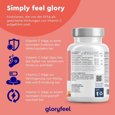 Natürliches Vitamin C Kapseln